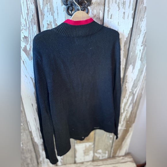 Tiara international Christmas Collection Size Small Reindeer Candy Cane Sweater - Picture 8 of 9